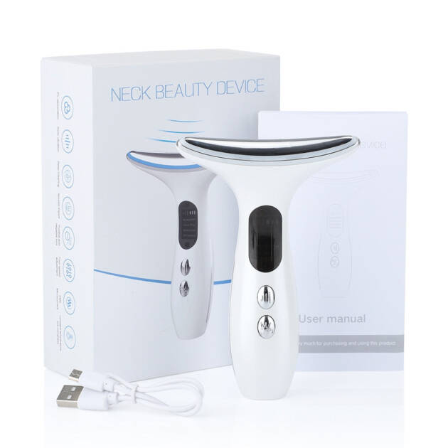 Neck beauty device
